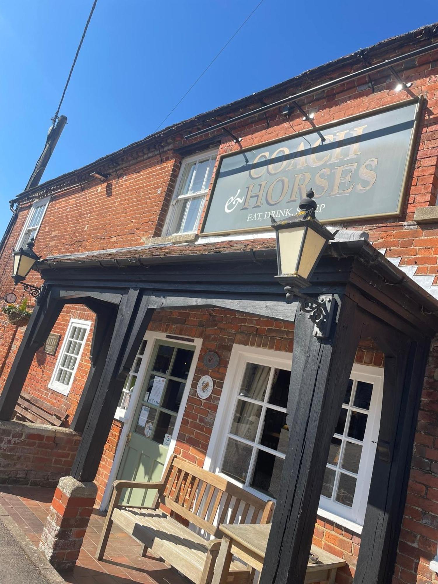 The Coach And Horses Bed & Breakfast Winchester Eksteriør bilde